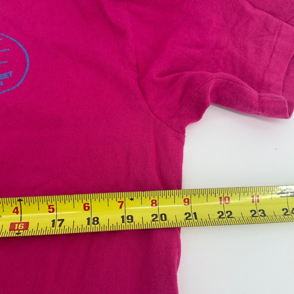 Hanes Heavyweight Rum Boogie Cafe Memphis Beale Street Pink T-Shirt Large USA - Picture 4 of 8